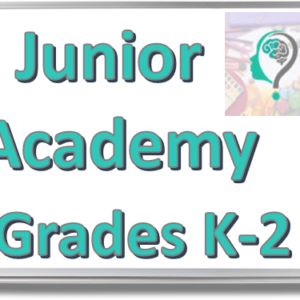 Junior Academy Half-Day Classes, Grades K-2