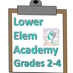 Lower Elementary Academy Half-Day Classes, Grades 2-4